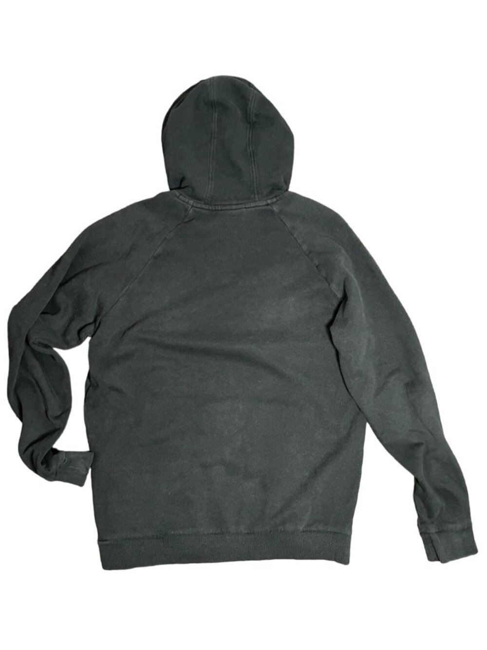 Mens Black Hoodie Pullover Sweatshirt Mens Size Medium Under Armour - Picture 10 of 13